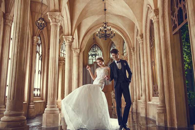 银川最新拍婚纱外景维也纳公馆